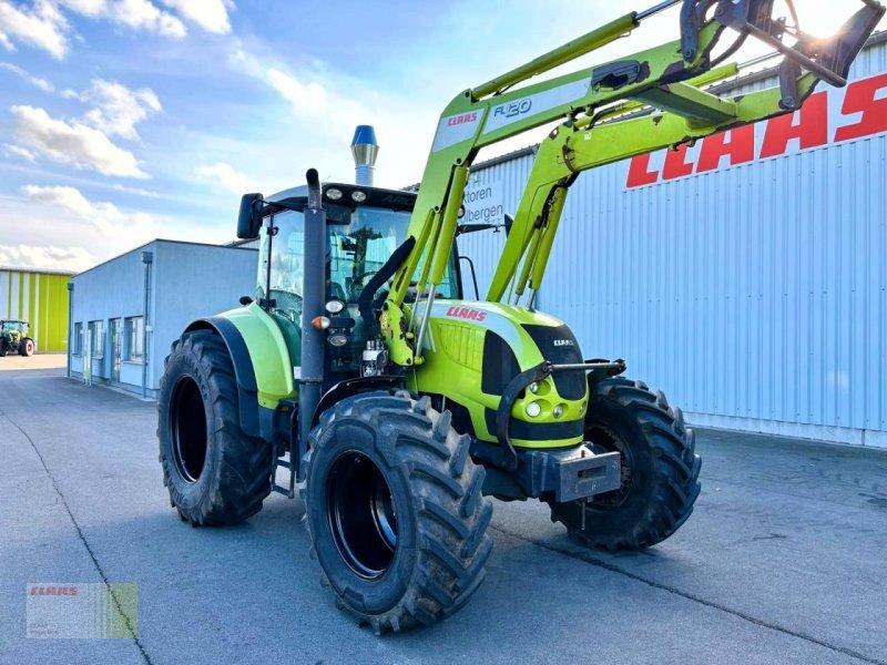 Traktor des Typs CLAAS ARION 610 CIS, Frontlader CLAAS FL 120 ELECTROPILO, Gebrauchtmaschine in Molbergen (Bild 1)