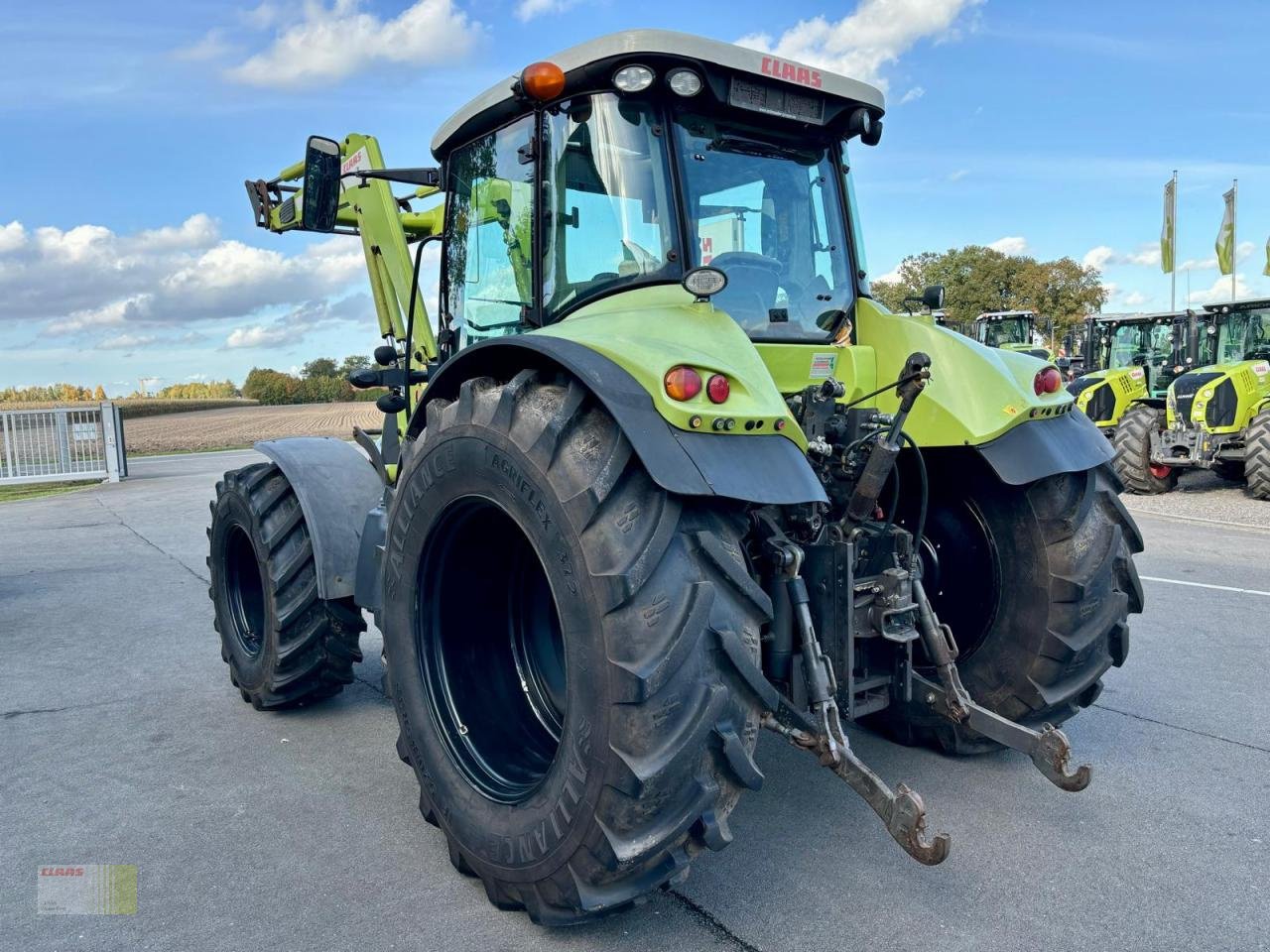 Traktor del tipo CLAAS ARION 610 CIS, Frontlader CLAAS FL 120 ELECTROPILOT, 2 Satz Räder !, Gebrauchtmaschine en Molbergen (Imagen 5)