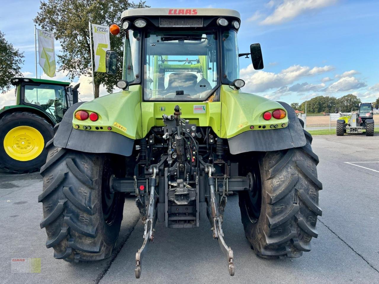 Traktor типа CLAAS ARION 610 CIS, Frontlader CLAAS FL 120 ELECTROPILOT, 2 Satz Räder !, Gebrauchtmaschine в Molbergen (Фотография 8)