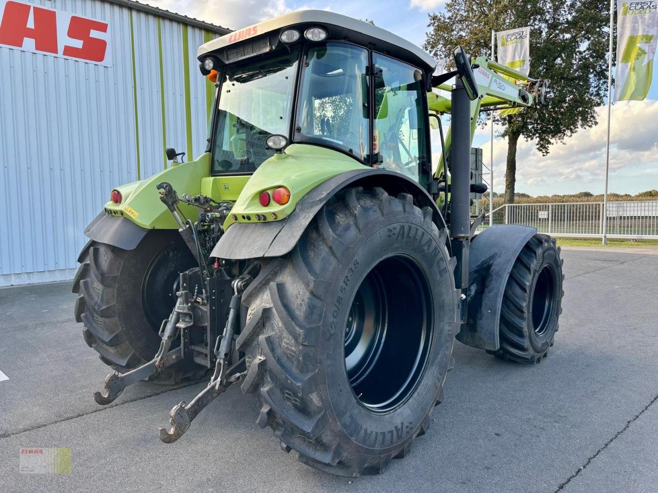 Traktor van het type CLAAS ARION 610 CIS, Frontlader CLAAS FL 120 ELECTROPILOT, Gebrauchtmaschine in Molbergen (Foto 7)