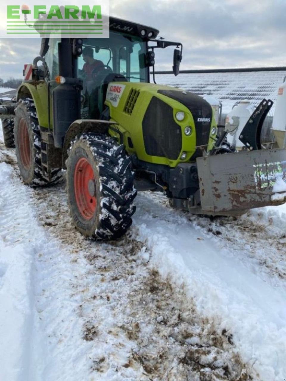 Traktor a típus CLAAS arion 610 cmatic cis+ CMATIC CIS+, Gebrauchtmaschine ekkor: SAINTE-GENEVIÈVE-SUR-ARGENCE (Kép 1)