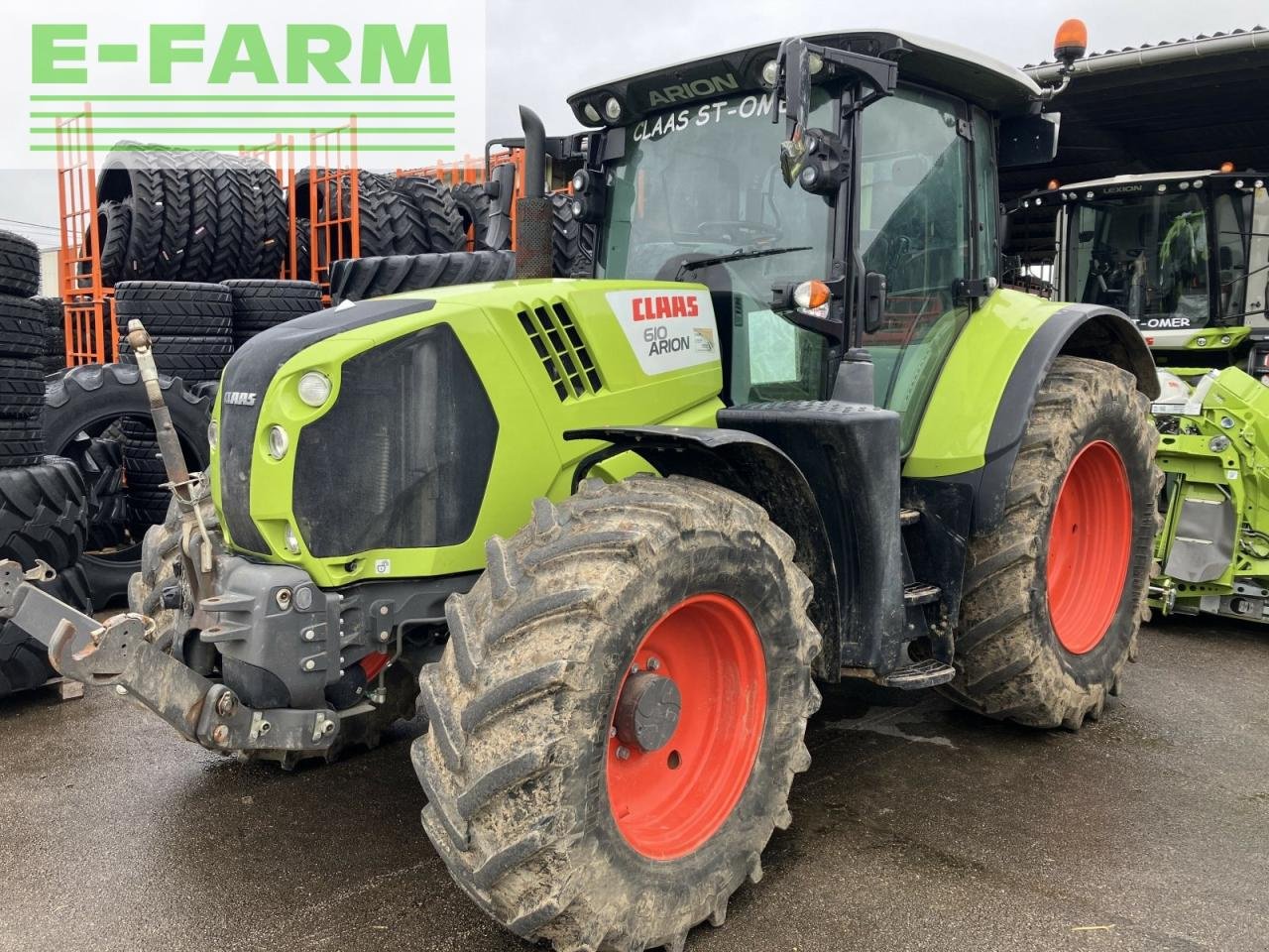 Traktor typu CLAAS arion 610 concept, Gebrauchtmaschine w BLENDECQUES (Zdjęcie 1)