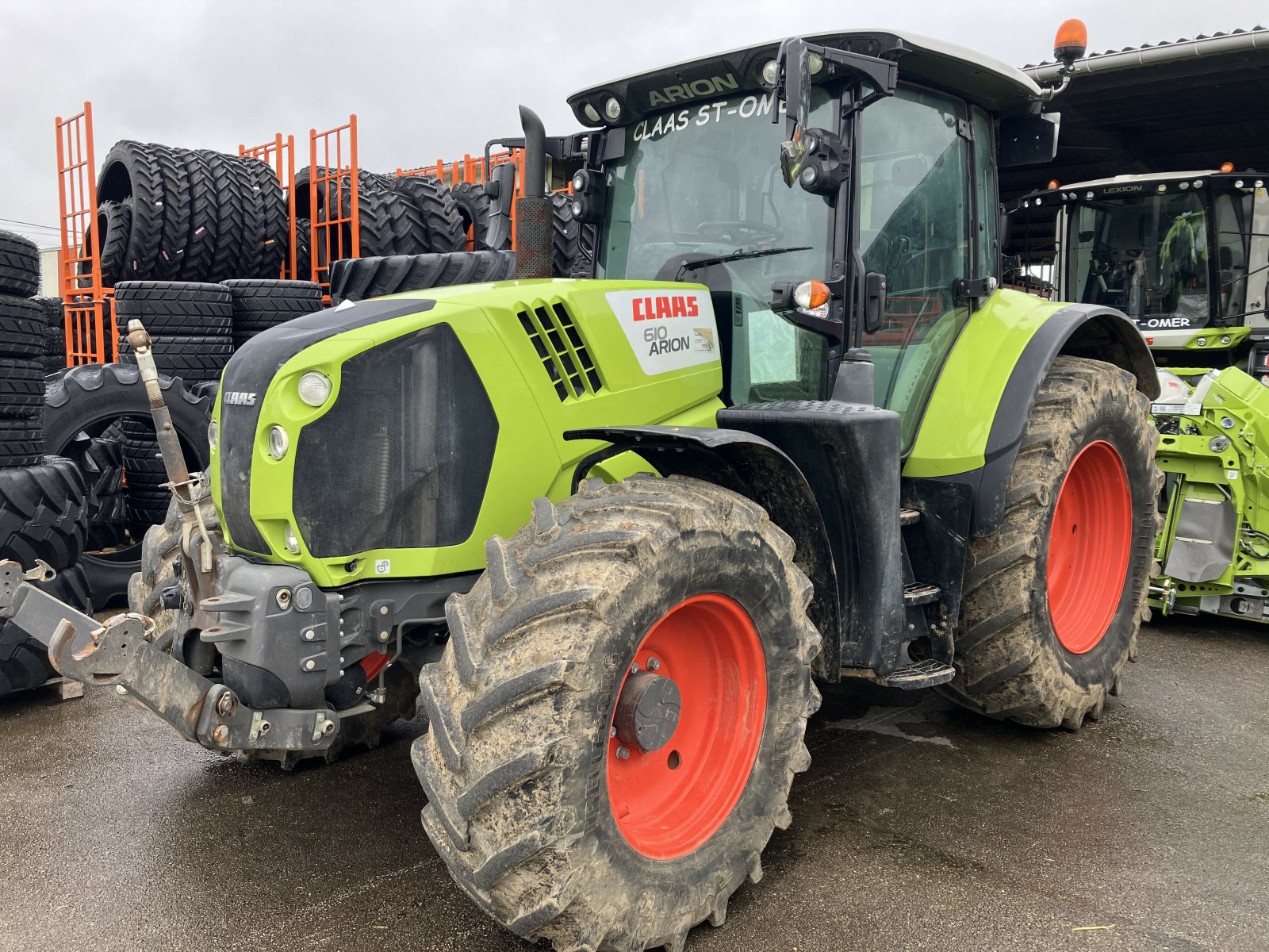 Traktor typu CLAAS ARION 610 CONCEPT, Gebrauchtmaschine v BLENDECQUES (Obrázok 1)