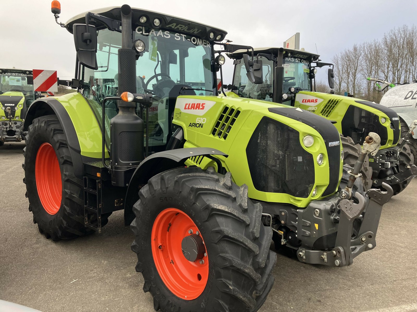 Traktor tip CLAAS ARION 610 HEXASHIFT, Gebrauchtmaschine in BLENDECQUES (Poză 2)