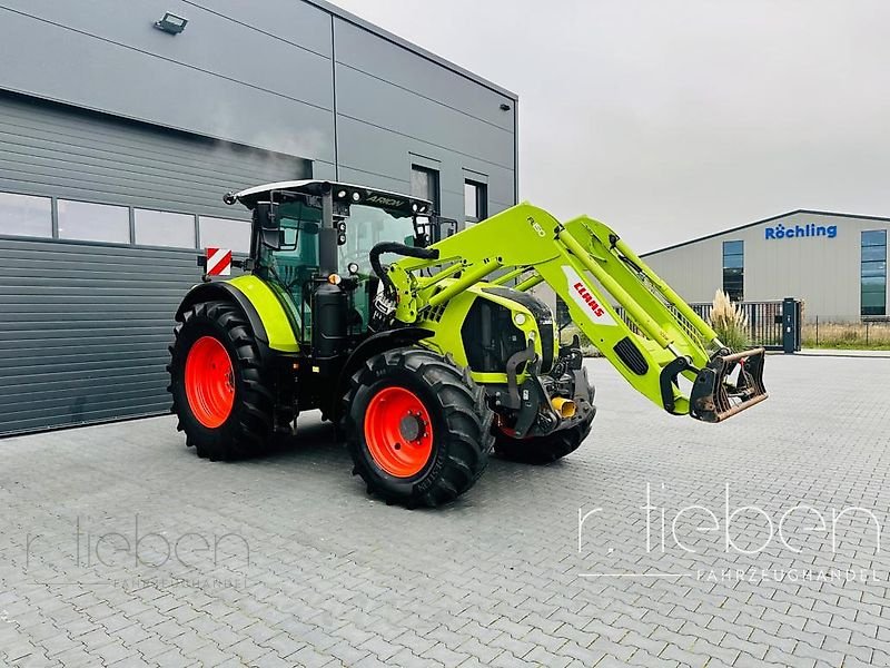 Traktor van het type CLAAS Arion 610 - NUR 3600 Stunden - Frontlader, FH & FZW, Gebrauchtmaschine in Haren (Foto 9)