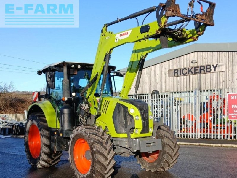 Traktor des Typs CLAAS ARION 610, Gebrauchtmaschine in WARTON, CARNFORTH (Bild 1)