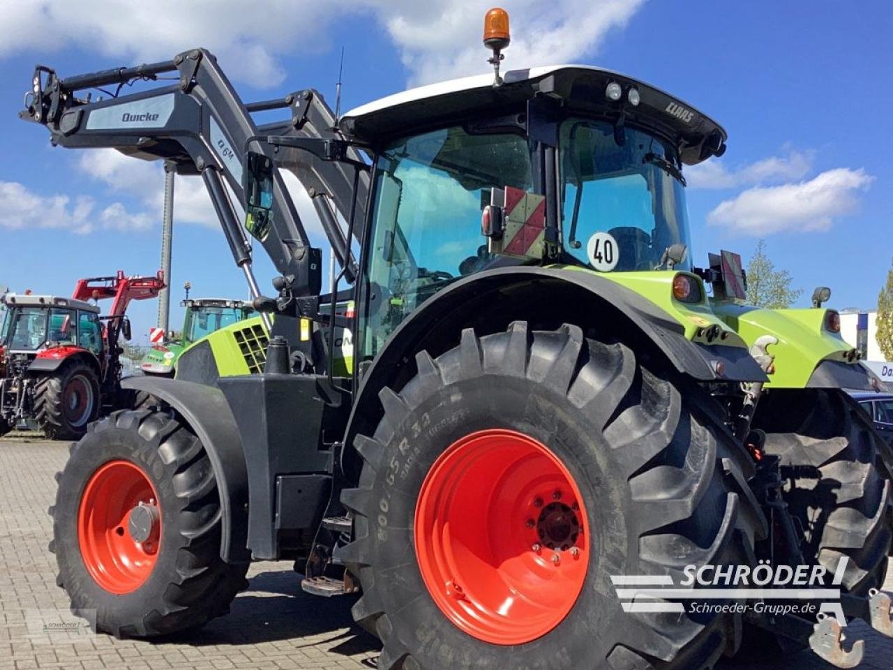 Traktor типа CLAAS ARION 610, Gebrauchtmaschine в Wildeshausen (Фотография 9)