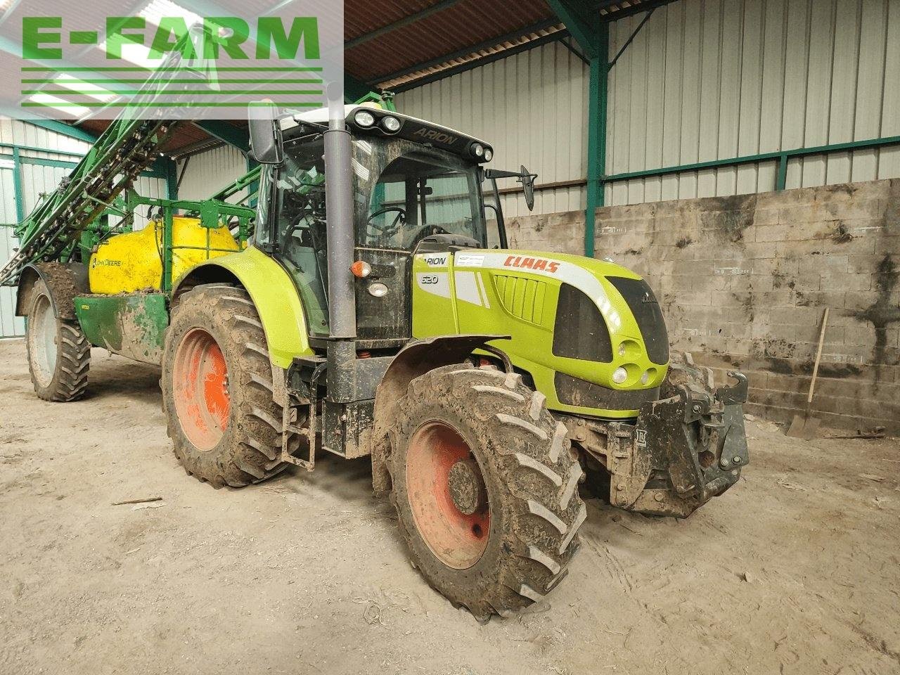 Traktor typu CLAAS arion 620 cis CIS, Gebrauchtmaschine v CHAUVONCOURT (Obrázek 1)