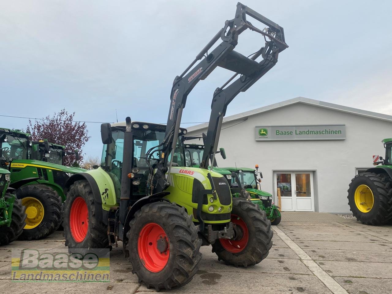 Traktor del tipo CLAAS Arion 620 + STOLL Frontlader, Gebrauchtmaschine en Holthof (Imagen 10)