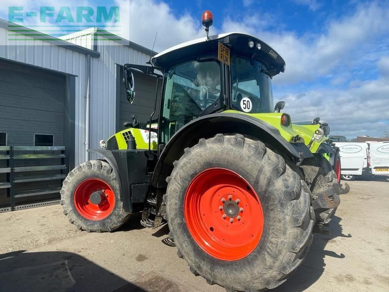 Traktor of the type CLAAS ARION 630 CIS CIS, Gebrauchtmaschine in OLDMELDRUM, INVERURIE (Picture 3)