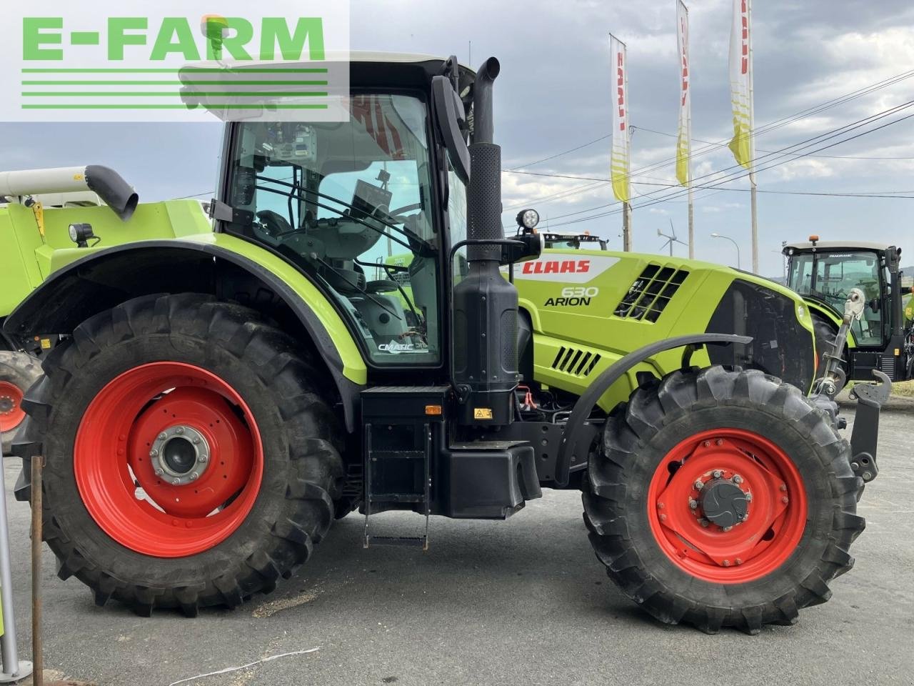 Traktor typu CLAAS arion 630 cmatic + gps s10 rtk CMATIC, Gebrauchtmaschine v AILLAS (33 - GIRONDE) (Obrázek 5)