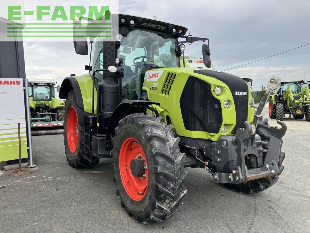 Traktor typu CLAAS arion 630 cmatic + gps s10 rtk CMATIC, Gebrauchtmaschine v AILLAS (33 - GIRONDE) (Obrázek 7)