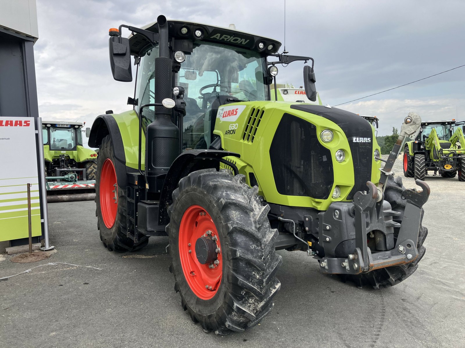 Traktor a típus CLAAS ARION 630 CMATIC + GPS S10 RTK, Gebrauchtmaschine ekkor: CANCON (Kép 7)