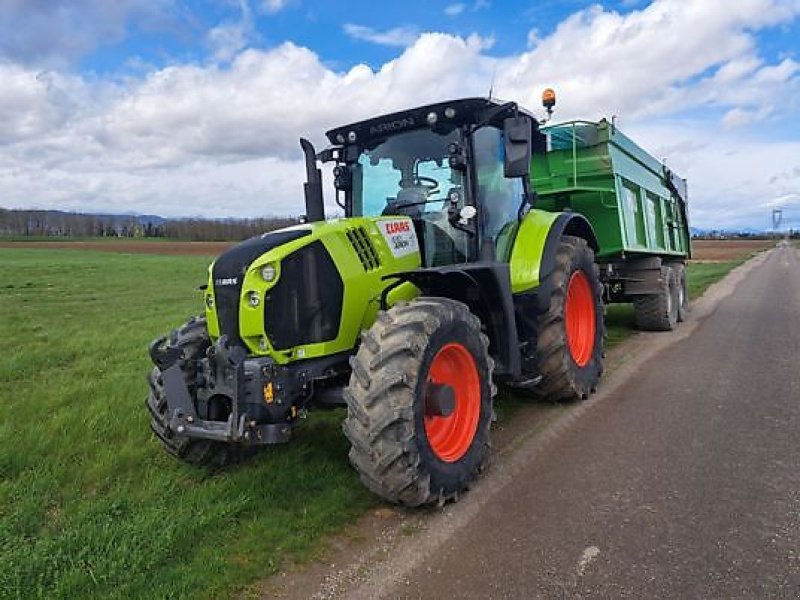 Traktor van het type CLAAS ARION 630 CMATIC, Gebrauchtmaschine in Sainte-Croix-en-Plaine (Foto 2)