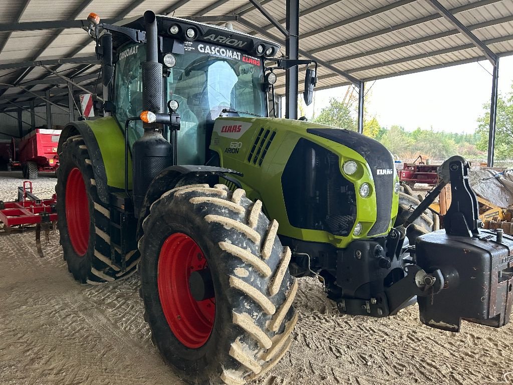 Traktor typu CLAAS ARION 630 CMATIC, Gebrauchtmaschine w BOULOGNE SUR GESSE (Zdjęcie 1)