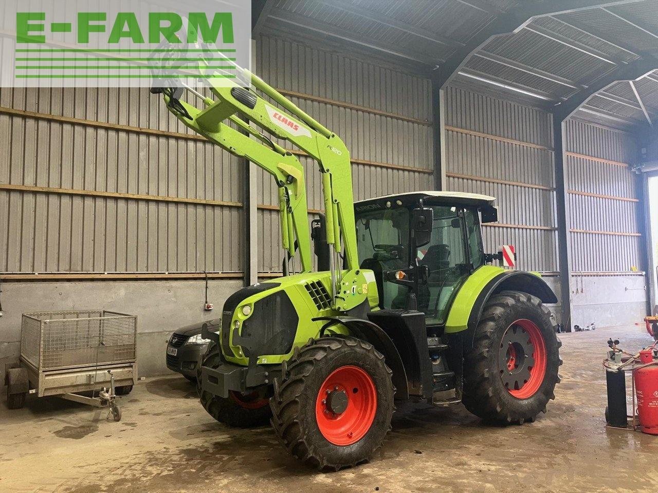 Traktor typu CLAAS Arion 630, Gebrauchtmaschine w CANE END, READING (Zdjęcie 1)