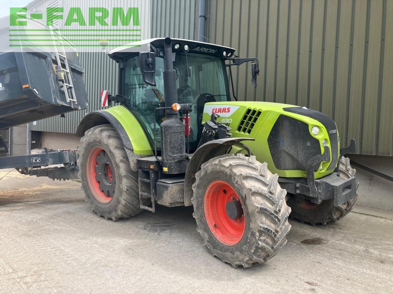 Traktor typu CLAAS Arion 630, Gebrauchtmaschine w CANE END, READING (Zdjęcie 4)