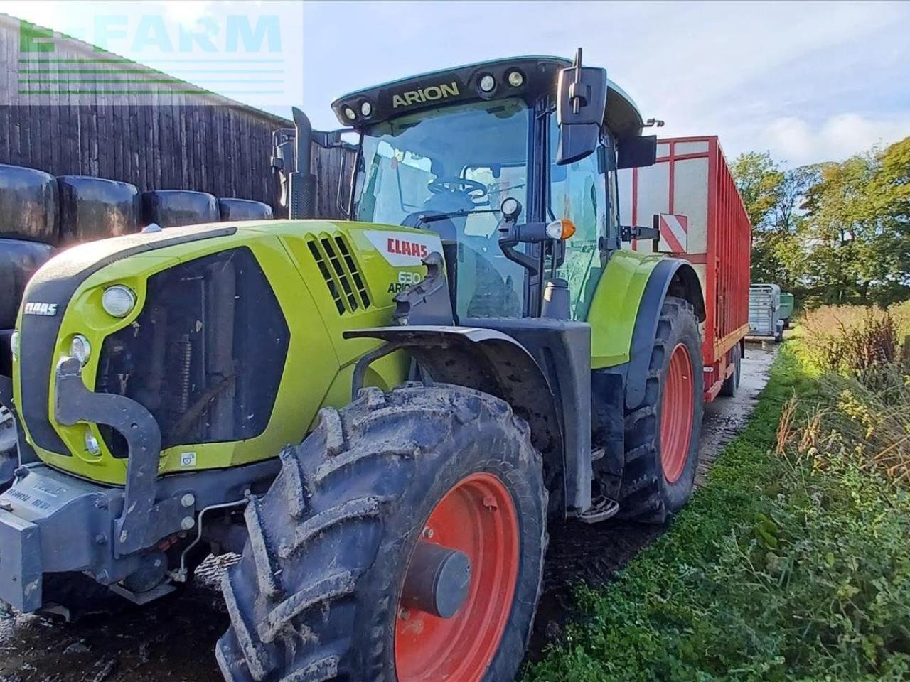 Traktor типа CLAAS ARION 630, Gebrauchtmaschine в ALNWICK (Фотография 3)