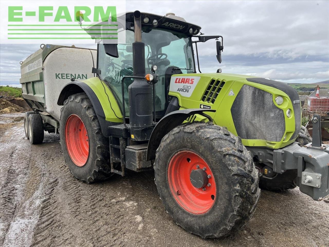 Traktor typu CLAAS ARION 630, Gebrauchtmaschine w STRATHAVEN (Zdjęcie 2)