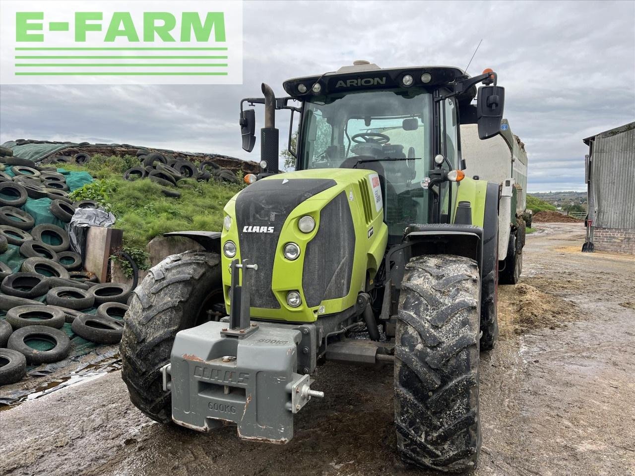 Traktor del tipo CLAAS ARION 630, Gebrauchtmaschine en STRATHAVEN (Imagen 3)