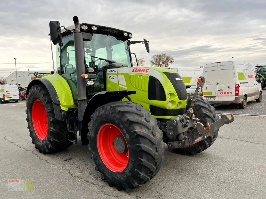 Traktor del tipo CLAAS ARION 640 CEBIS, FKH + FZW, Gebrauchtmaschine en Molbergen (Imagen 2)