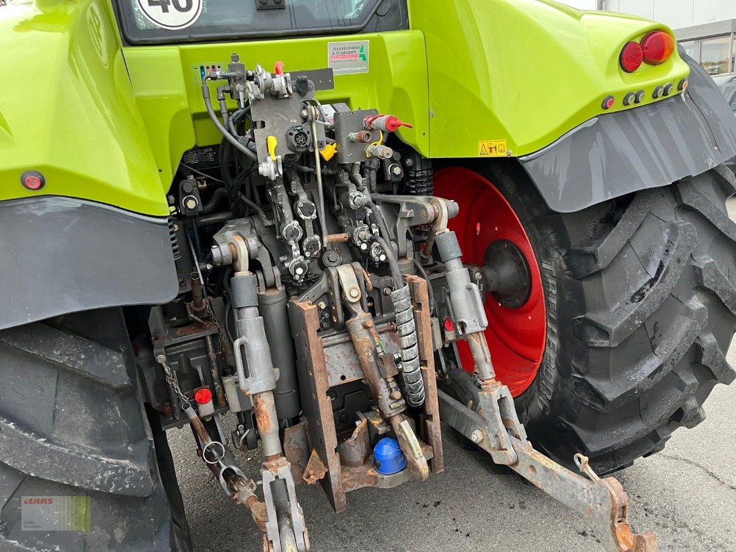 Traktor del tipo CLAAS ARION 640 CEBIS, FKH + FZW, Gebrauchtmaschine en Molbergen (Imagen 8)