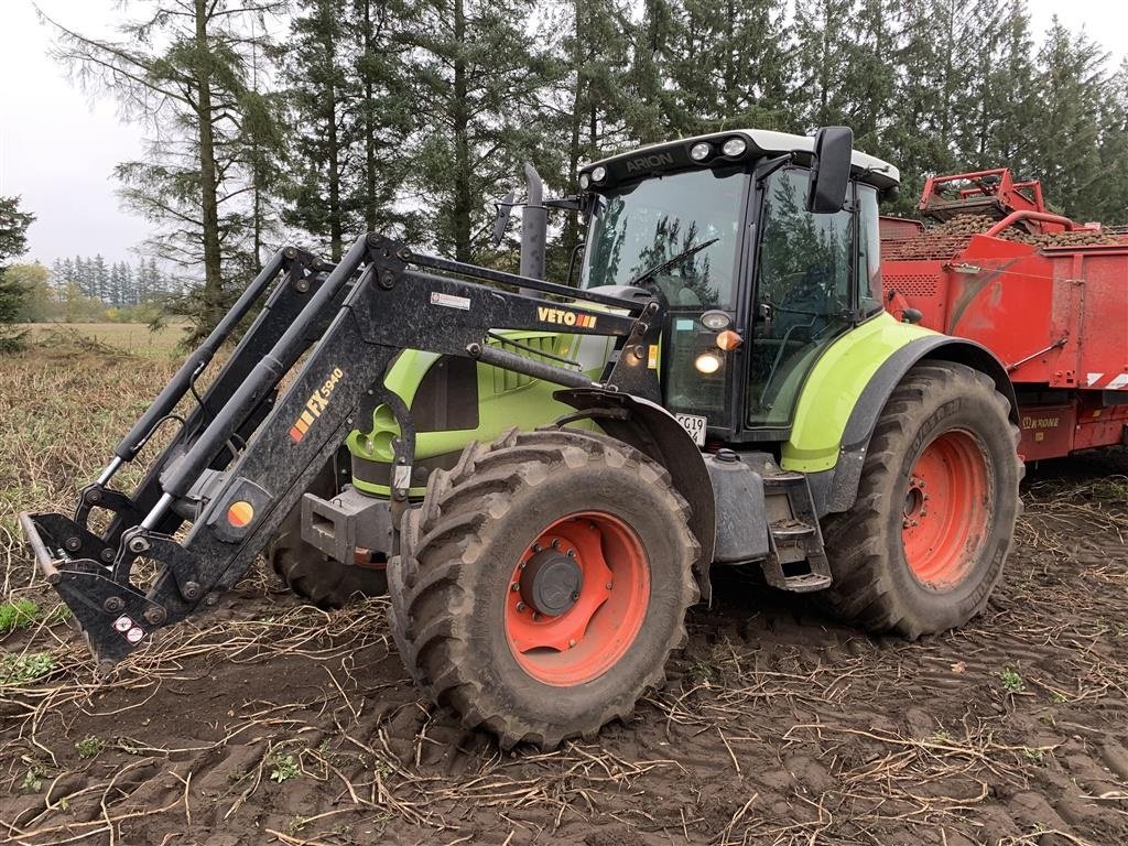 Traktor du type CLAAS ARION 640 CEBIS Med frontlæsser + affjedret foraksel, Gebrauchtmaschine en Tinglev (Photo 1)