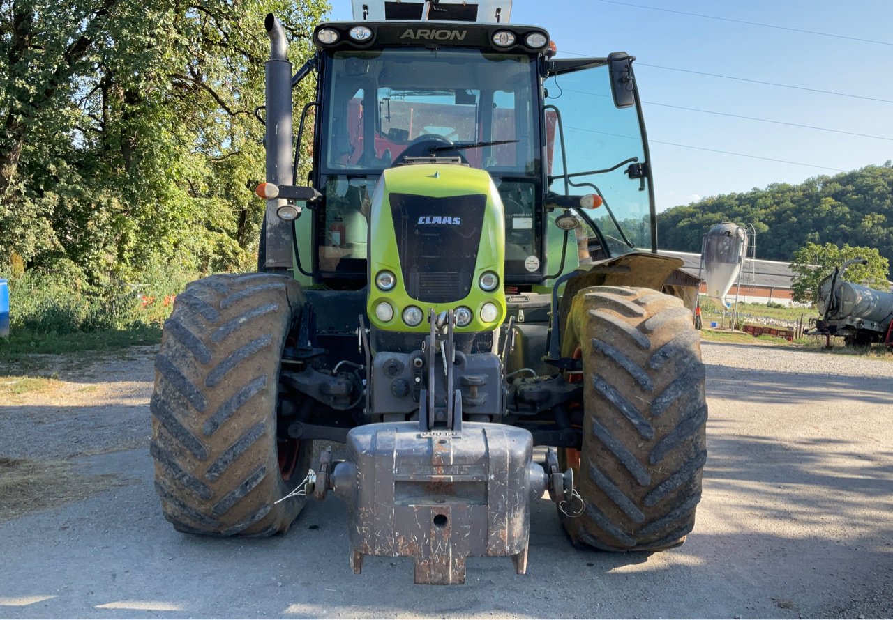 Traktor van het type CLAAS ARION 640 cebis, Gebrauchtmaschine in MORLHON LE HAUT (Foto 5)