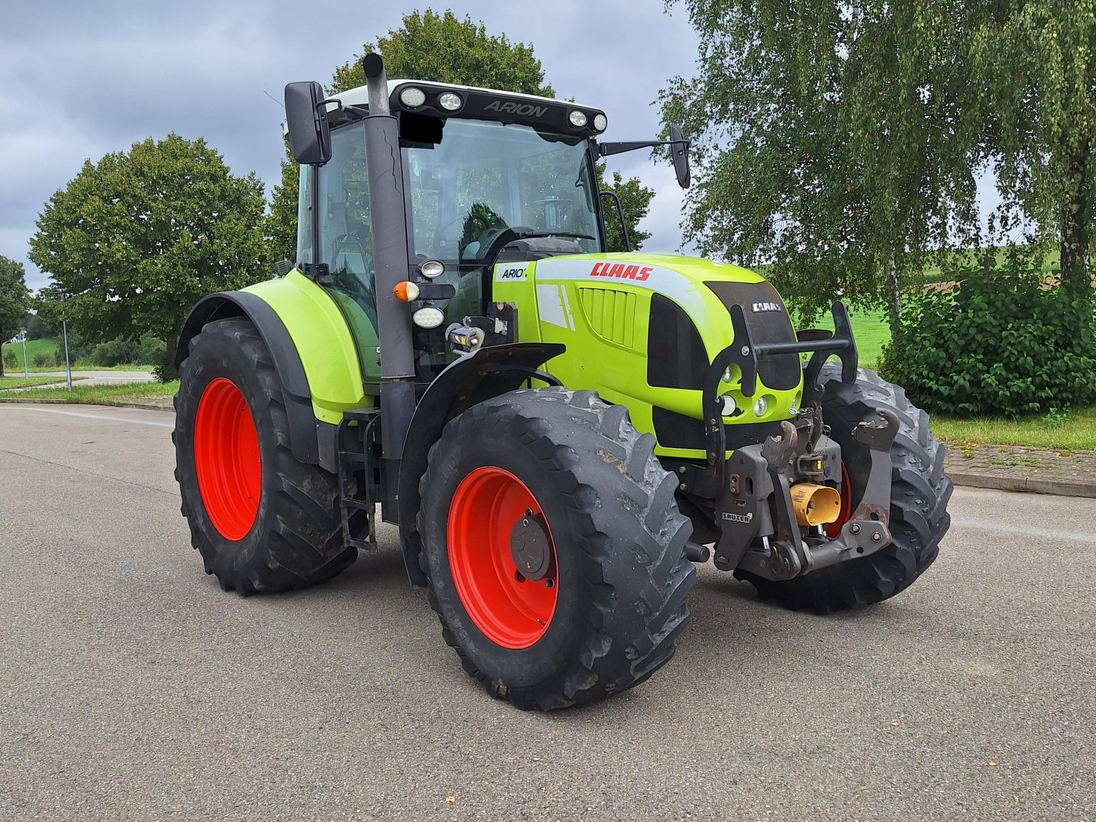 Traktor Türe ait CLAAS Arion 640 CEBIS, Gebrauchtmaschine içinde Ochsenhausen (resim 3)