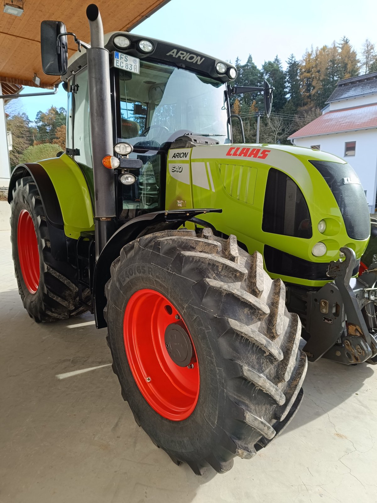 Traktor του τύπου CLAAS Arion 640 CEBIS, Gebrauchtmaschine σε Mauern (Φωτογραφία 3)