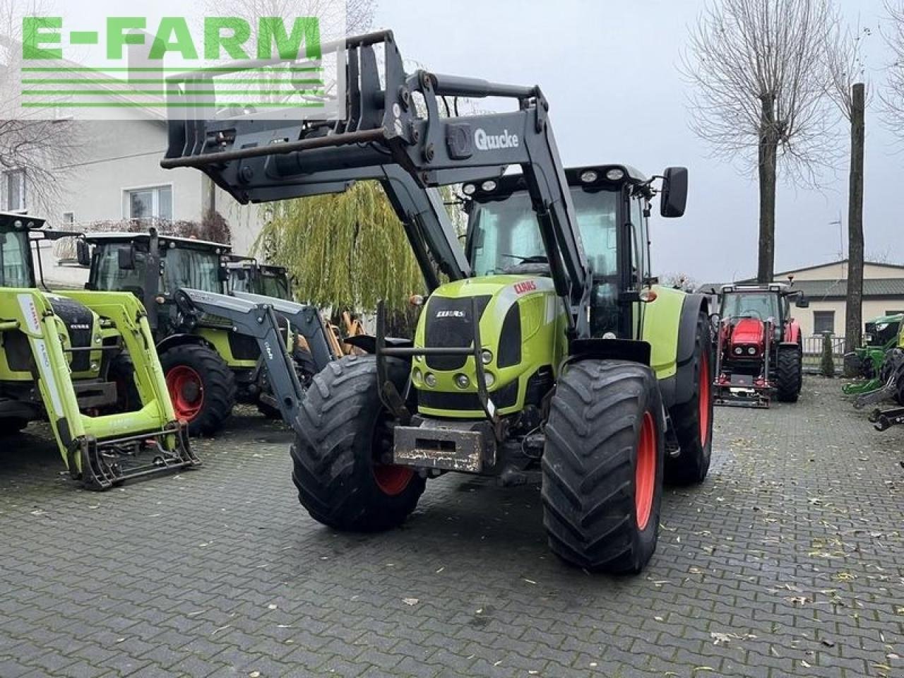 Traktor του τύπου CLAAS arion 640 cis + quicke q65, Gebrauchtmaschine σε DAMAS?AWEK (Φωτογραφία 2)