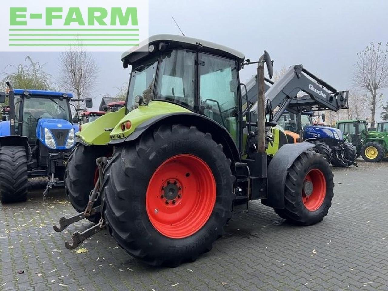 Traktor типа CLAAS arion 640 cis + quicke q65, Gebrauchtmaschine в DAMAS?AWEK (Фотография 5)