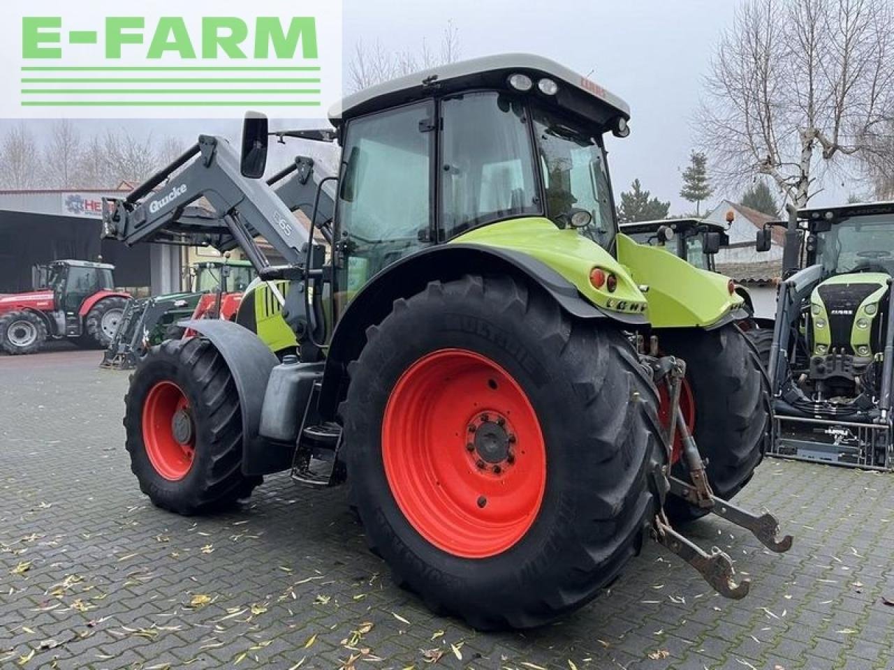 Traktor типа CLAAS arion 640 cis + quicke q65, Gebrauchtmaschine в DAMAS?AWEK (Фотография 9)