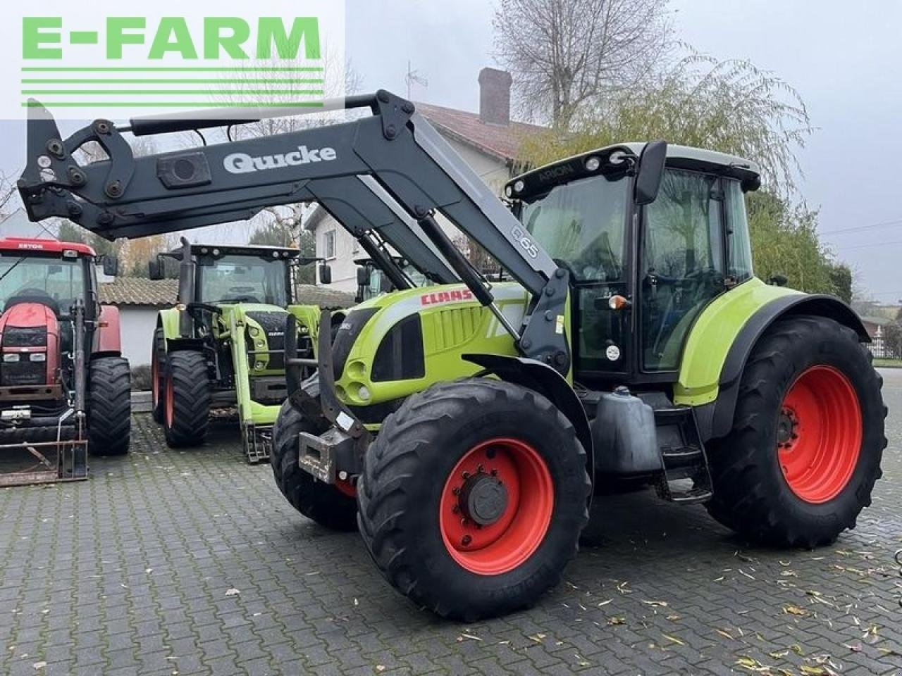 Traktor typu CLAAS arion 640 cis + quicke q65, Gebrauchtmaschine w DAMAS?AWEK (Zdjęcie 10)