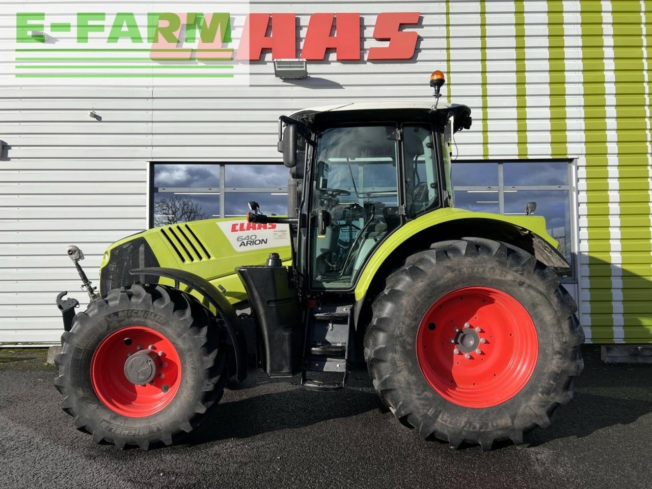 Traktor Türe ait CLAAS arion 640 cis t4 CIS, Gebrauchtmaschine içinde SAULZET (resim 7)