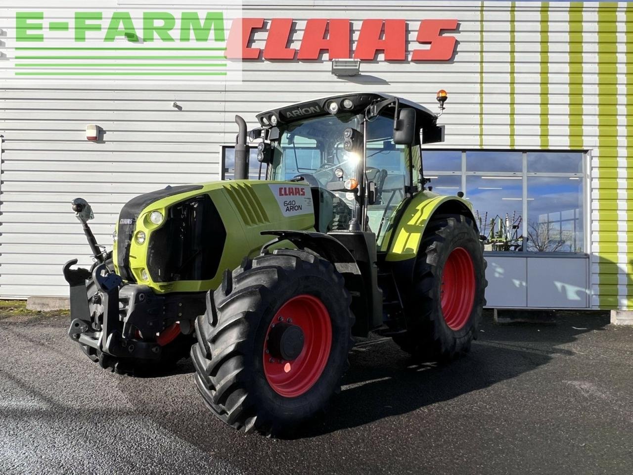 Traktor van het type CLAAS arion 640 cis t4 CIS, Gebrauchtmaschine in SAULZET (Foto 8)