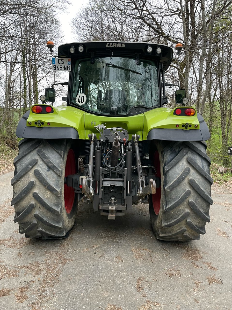 Traktor tipa CLAAS Arion 640 CIS, Gebrauchtmaschine u MORLHON LE HAUT (Slika 7)