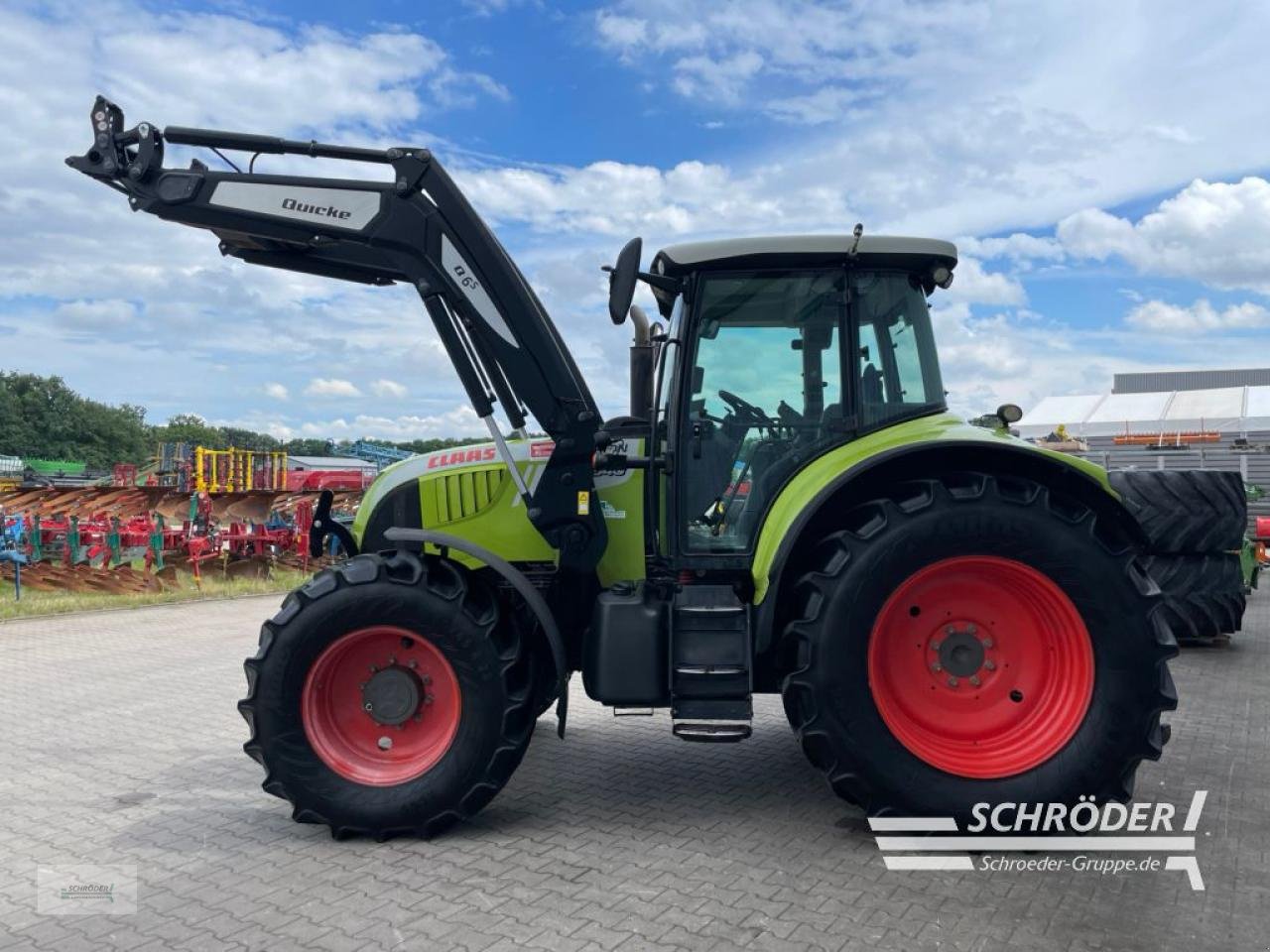 Traktor typu CLAAS ARION 640 CIS, Gebrauchtmaschine v Wildeshausen (Obrázek 4)