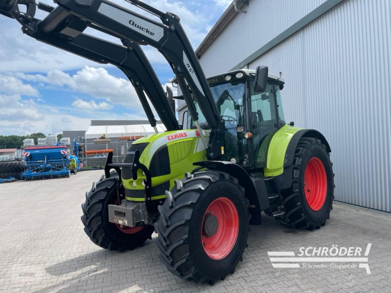 Traktor типа CLAAS ARION 640 CIS, Gebrauchtmaschine в Wildeshausen (Фотография 5)