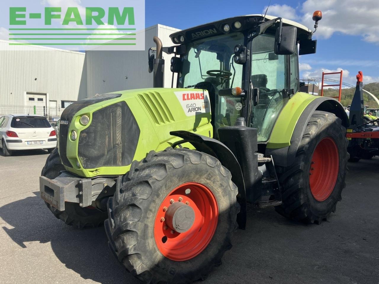 Traktor typu CLAAS arion 640 t4i cis CIS, Gebrauchtmaschine v BLENDECQUES (Obrázek 1)