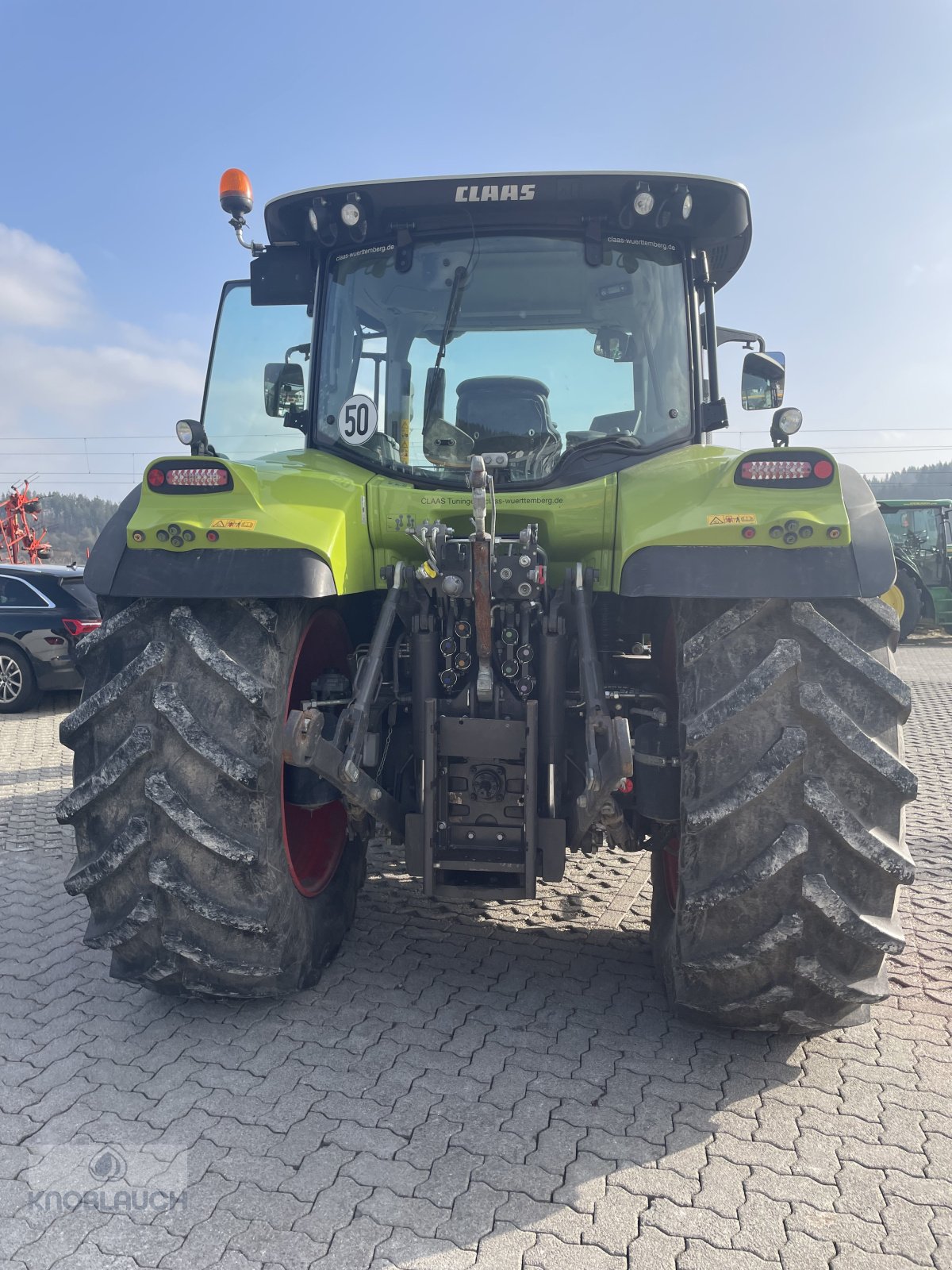 Traktor of the type CLAAS Arion 650 C-MATIC CEBIS, Gebrauchtmaschine in Immendingen (Picture 3)