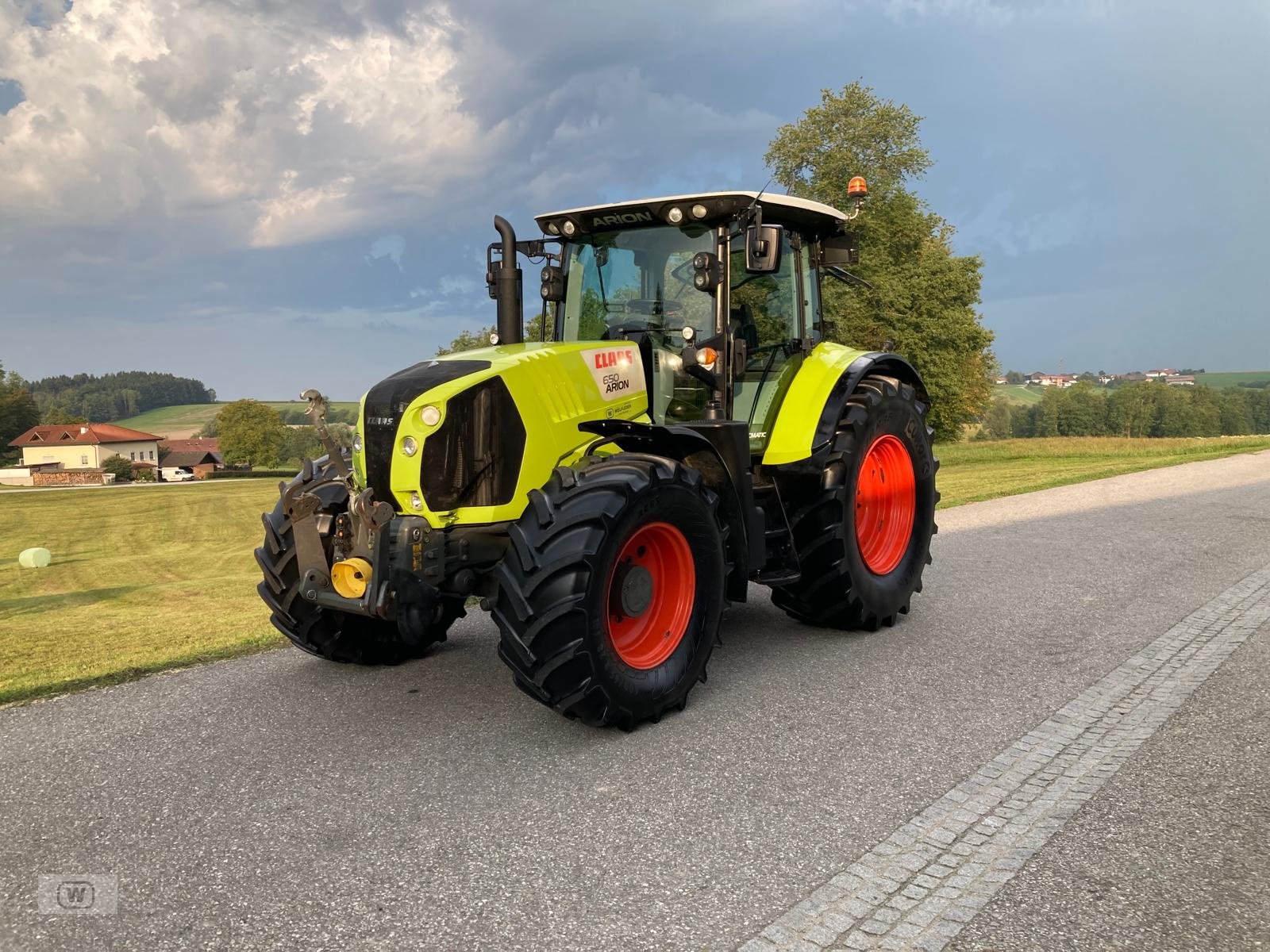 Traktor of the type CLAAS Arion 650 C-MATIC CEBIS, Gebrauchtmaschine in Zell an der Pram (Picture 1)