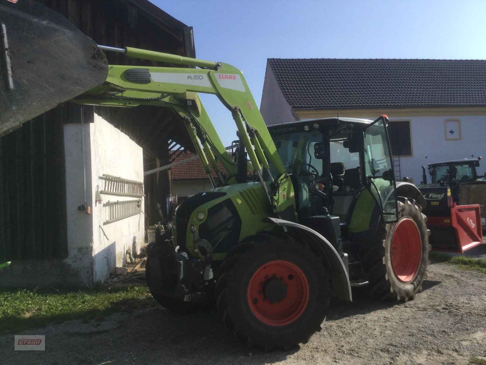 Traktor Türe ait CLAAS Arion 650 C-MATIC CEBIS, Gebrauchtmaschine içinde Kößlarn (resim 2)