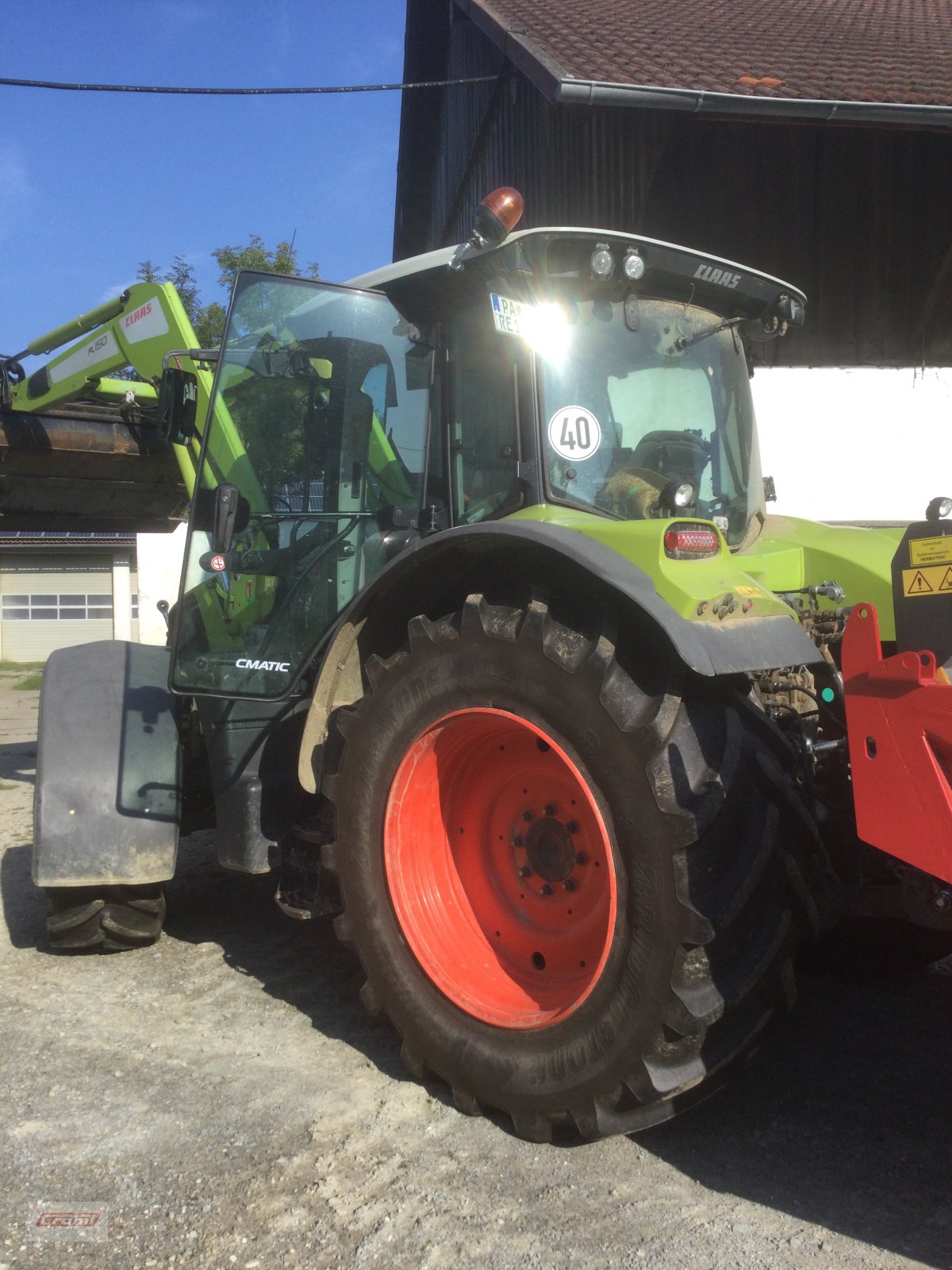 Traktor van het type CLAAS Arion 650 C-MATIC CEBIS, Gebrauchtmaschine in Kößlarn (Foto 5)