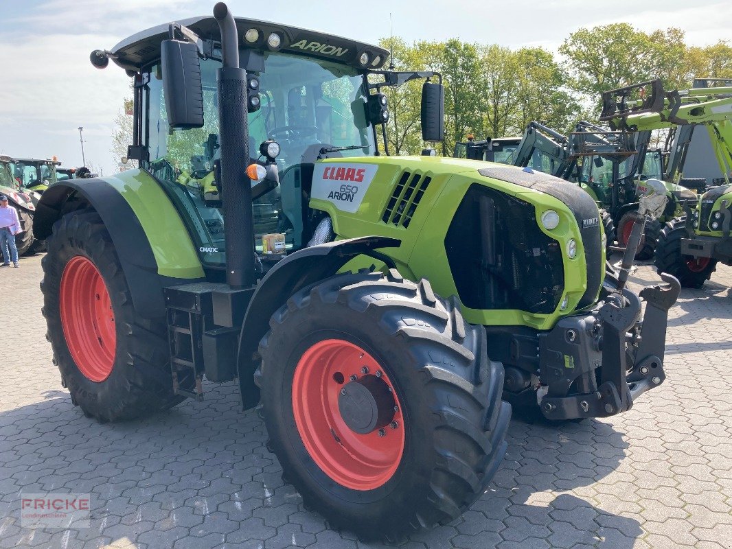 Traktor of the type CLAAS Arion 650 C-MATIC CEBIS, Gebrauchtmaschine in Bockel - Gyhum (Picture 4)