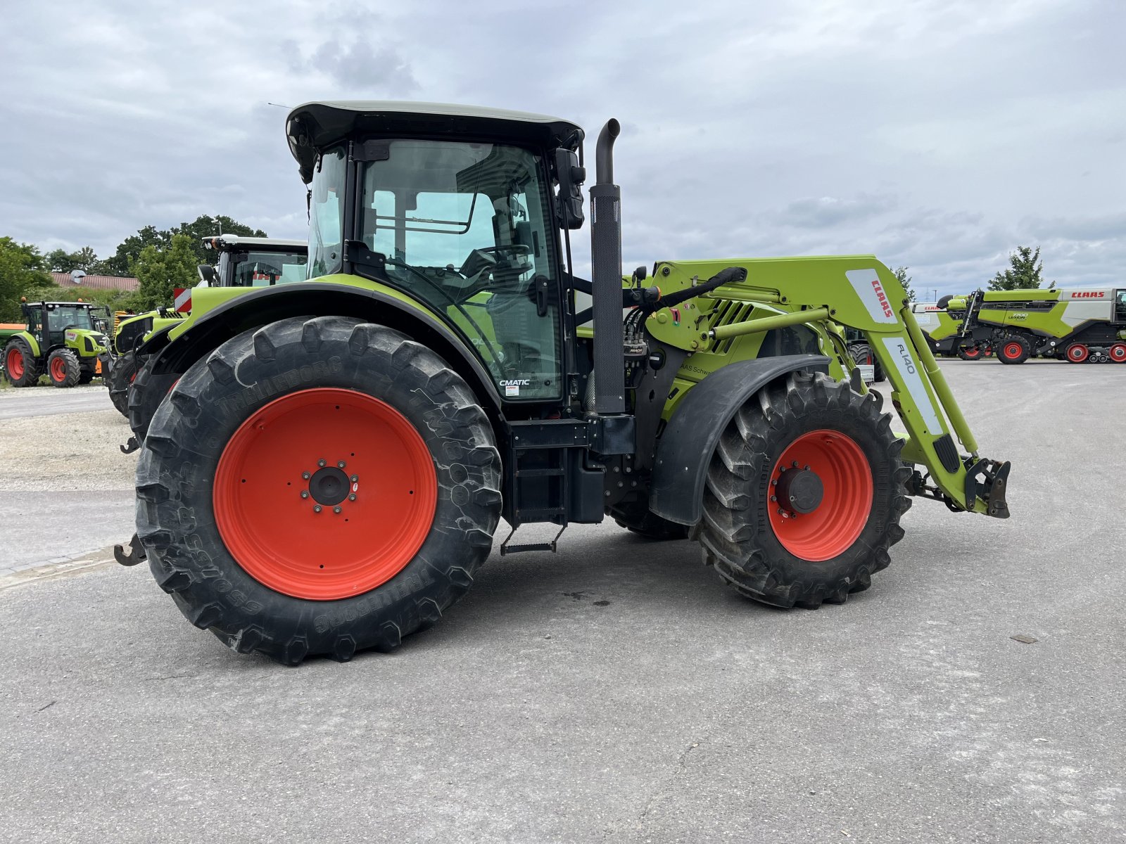 Traktor типа CLAAS Arion 650 C-MATIC CEBIS, Gebrauchtmaschine в Dasing (Фотография 7)