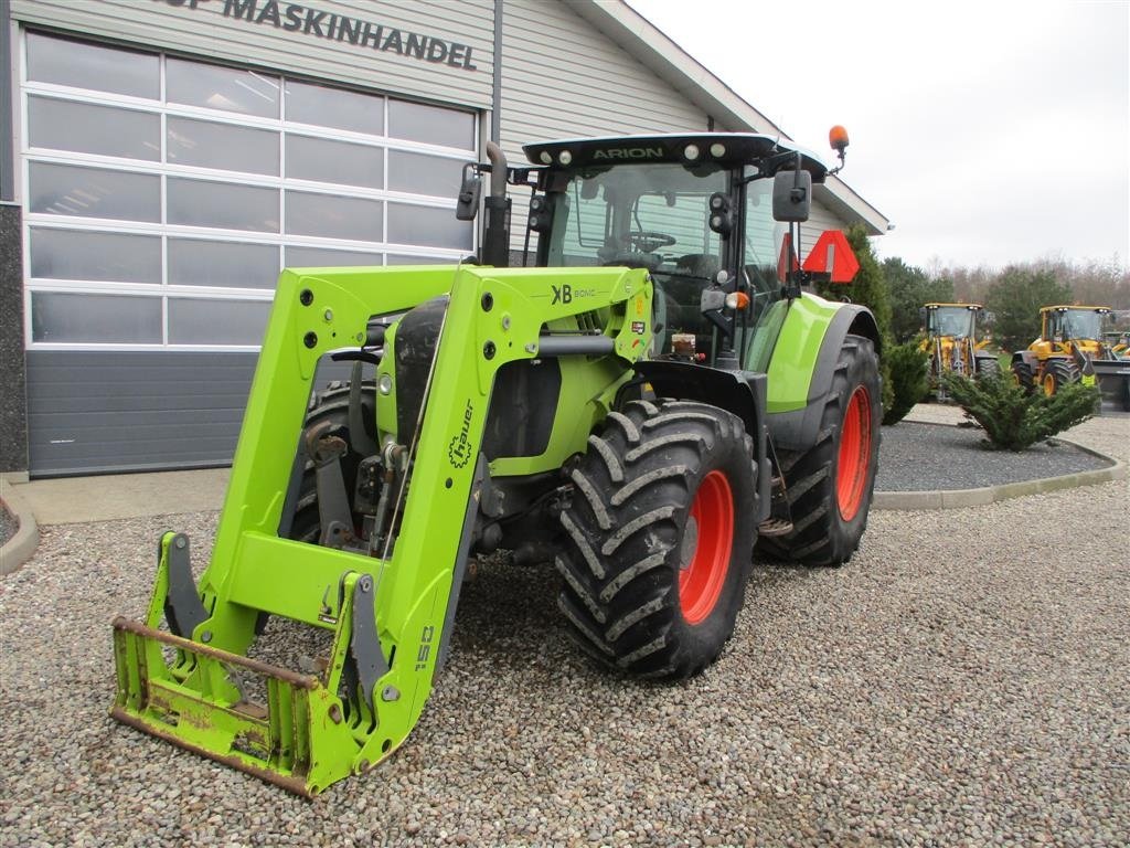 Traktor типа CLAAS ARION 650 C-Matic med frontlæsser, frontlift og frontPTO, Gebrauchtmaschine в Lintrup (Фотография 8)