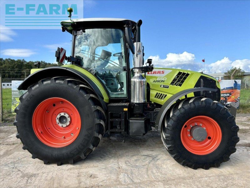 Traktor typu CLAAS ARION 650 CEBIS EXTRA, Gebrauchtmaschine w DUMFRIES (Zdjęcie 1)