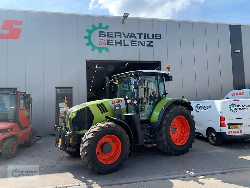 Traktor of the type CLAAS Arion 650 CEBIS HEXA mit Fronthydraulik + Zapfwelle, Gebrauchtmaschine in Rittersdorf (Picture 1)