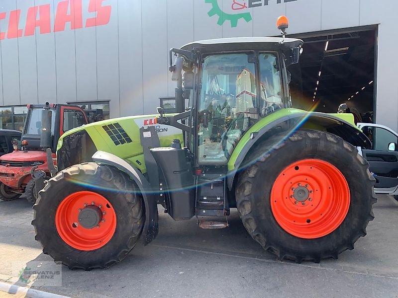 Traktor van het type CLAAS Arion 650 CEBIS HEXA mit Fronthydraulik + Zapfwelle, Gebrauchtmaschine in Rittersdorf (Foto 8)